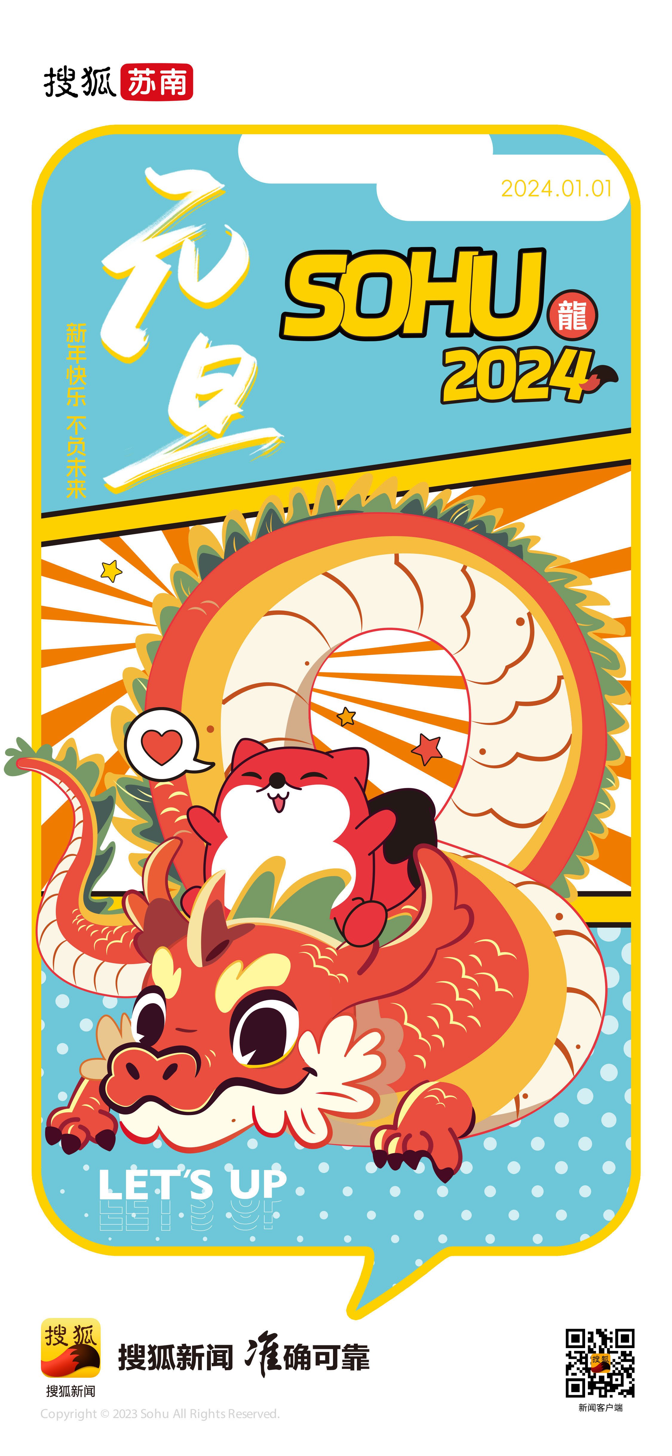 搜狐江苏IP新年系列海报设计