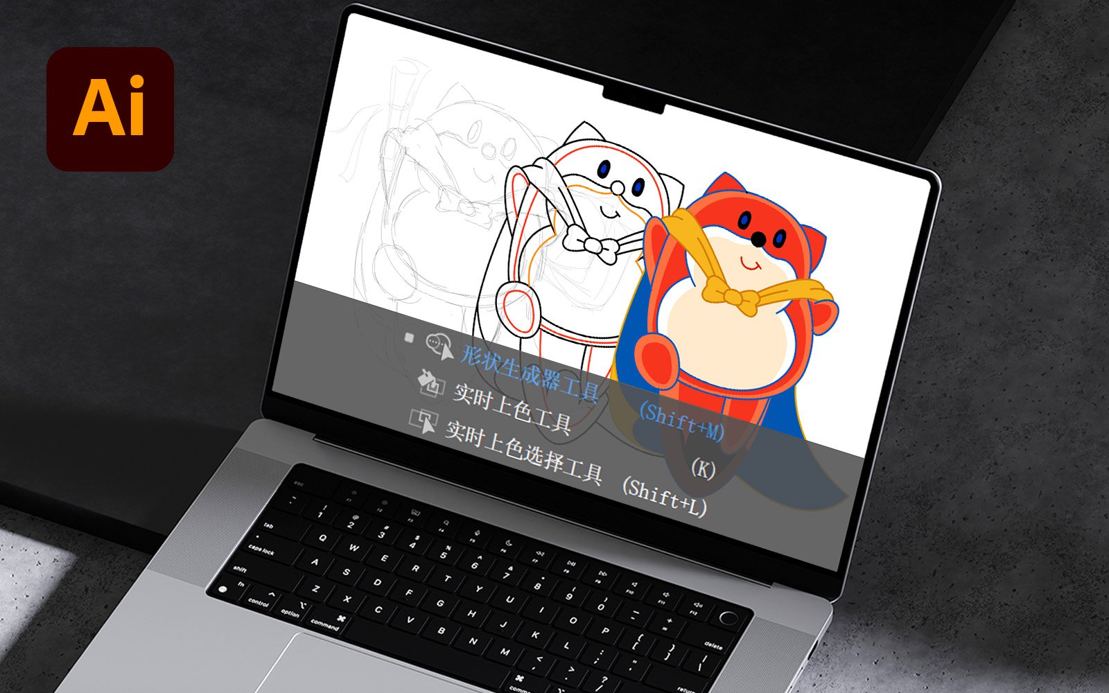 形状生成器、实时上色工具怎么使用？📎